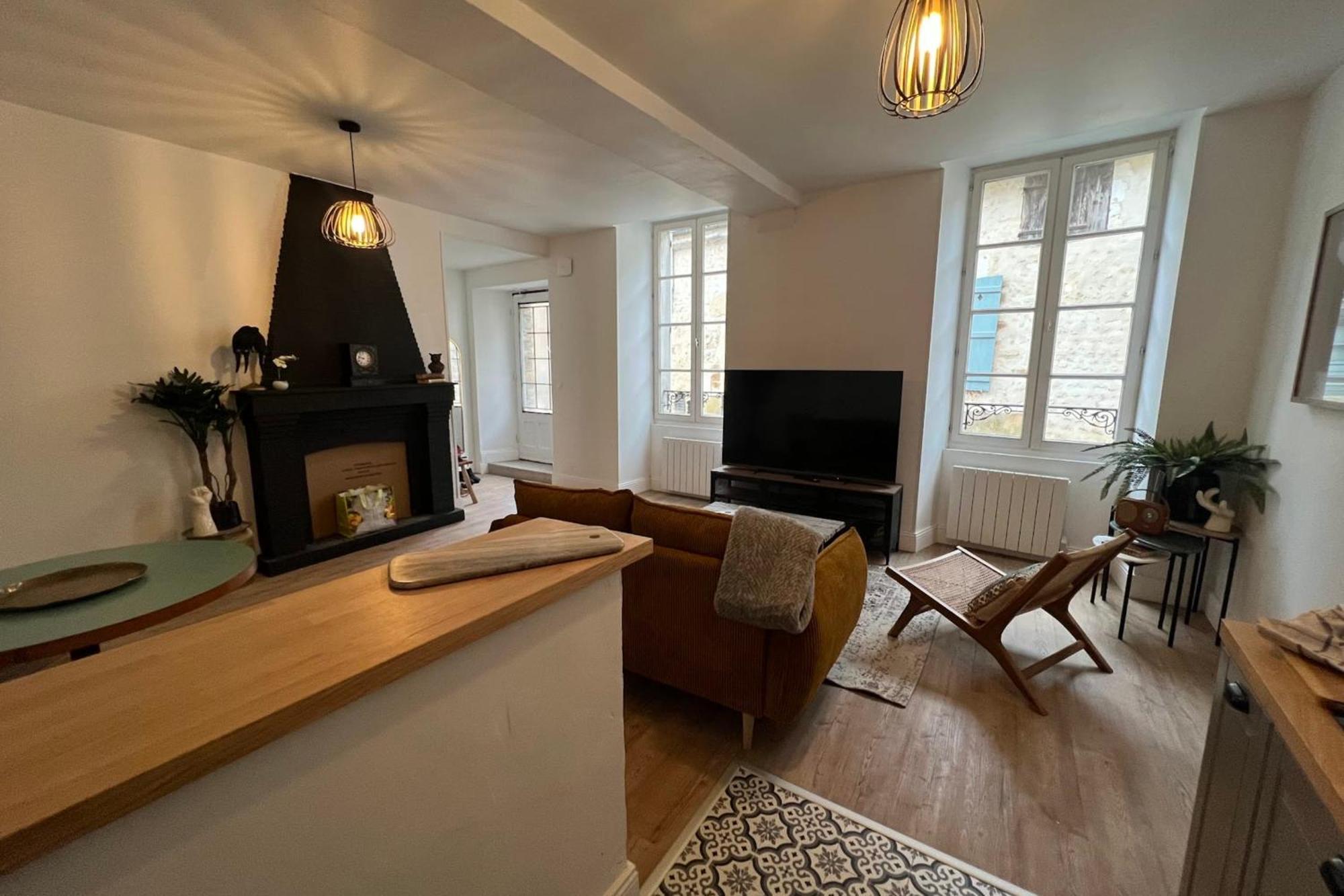 Appartement La Caresse De L'Amarante Mortagne-au-Perche Buitenkant foto