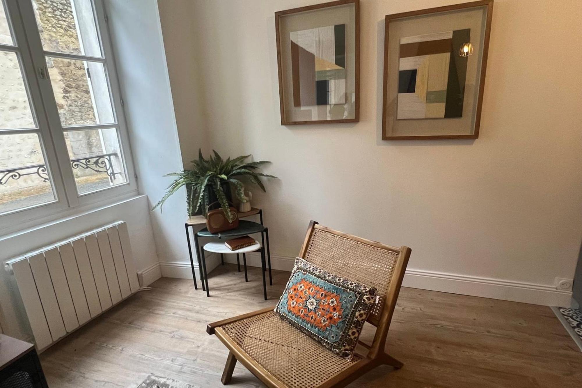 Appartement La Caresse De L'Amarante Mortagne-au-Perche Buitenkant foto